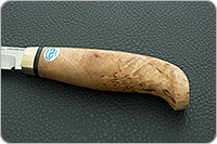 Нож Финка-Лаппи карельская береза, cpr, латунь : фото 6