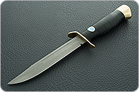 Нож Штрафбат наборная кожа, n690, латунь : фото 2