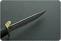 Нож Штрафбат наборная кожа, n690, латунь : фото 8