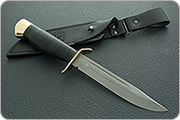 Нож Штрафбат наборная кожа, n690, латунь : фото 9