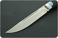 Нож Финка-Лаппи (болотная) стабилизированная карельская береза, elmax, алюминий : фото 3