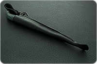 Нож Финка-Лаппи (болотная) стабилизированная карельская береза, elmax, алюминий : фото 9