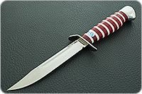 Нож Штрафбат - МВД оргстекло, 100х13м, алюминий : фото 2