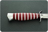 Нож Штрафбат - МВД оргстекло, 100х13м, алюминий : фото 5