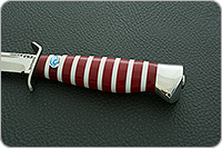 Нож Штрафбат - МВД оргстекло, 100х13м, алюминий : фото 6