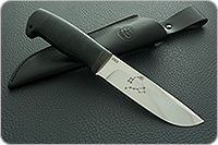 Нож Полярный наборная кожа, 100х13м, текстолит : фото 10