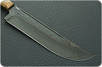 Нож Пчак-Н накладки стабилизированная карельская береза, zd-0803, цельнометаллический : фото 4