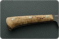 Нож Пчак-Н накладки стабилизированная карельская береза, zd-0803, цельнометаллический : фото 5