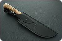 Нож Пчак-Н накладки стабилизированная карельская береза, zd-0803, цельнометаллический : фото 12