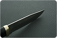 Нож Турист наборная кожа, d2, латунь : фото 9