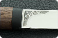 Нож Робинзон-2 орех, elmax, текстолит : фото 8