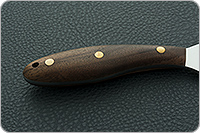 Нож Канадский средний (траппер) накладки орех, 100х13м, цельнометаллический : фото 5