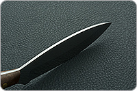 Нож Канадский средний (траппер) накладки орех, 100х13м, цельнометаллический : фото 8