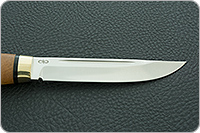 Нож Финка-Лаппи кап березовый, 100х13м, латунь : фото 7