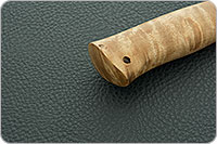 Нож Кузюк карельская береза, 100х13м, алюминий : фото 7