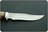 Нож Клычок-1 кап березовый, 95х18, алюминий : фото 7