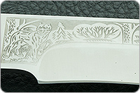 Нож Клычок-1 кап березовый, 95х18, алюминий : фото 9