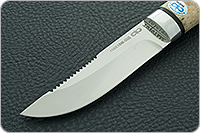 Нож Робинзон-2 карельская береза, k390, алюминий : фото 3