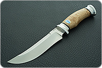 Нож Росомаха карельская береза, 100х13м, алюминий : фото 2