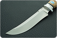 Нож Росомаха карельская береза, 100х13м, алюминий : фото 3