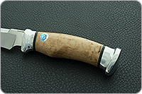 Нож Росомаха карельская береза, 100х13м, алюминий : фото 6