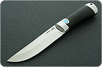 Нож Шашлычный малый граб - черное дерево, elmax, алюминий : фото 2