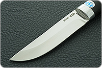 Нож Шашлычный малый граб - черное дерево, elmax, алюминий : фото 3