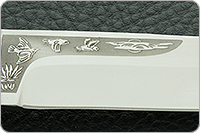 Нож Шашлычный малый граб - черное дерево, elmax, алюминий : фото 8