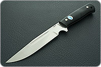 Нож Леший накладки текстолит
, 95х18, цельнометаллический : фото 2