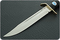 Нож Штрафбат наборная кожа, 95х18, латунь : фото 3