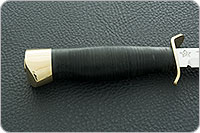 Нож Штрафбат наборная кожа, 95х18, латунь : фото 5