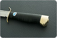 Нож Штрафбат наборная кожа, 95х18, латунь : фото 6