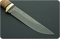 Нож Лиса береста, elmax, латунь : фото 4