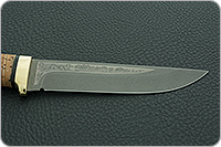 Нож Лиса береста, elmax, латунь : фото 7