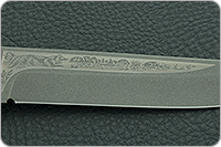 Нож Лиса береста, elmax, латунь : фото 8