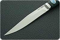 Нож Заноза стабилизированная карельская береза, elmax, алюминий : фото 3