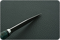 Нож Заноза стабилизированная карельская береза, elmax, алюминий : фото 9