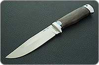 Нож Турист стабилизированная карельская береза, n690, алюминий : фото 2