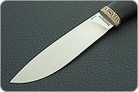 Нож Пилигрим граб - черное дерево, 95х18, мокуме : фото 3