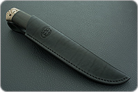 Нож Пилигрим граб - черное дерево, 95х18, мокуме : фото 12