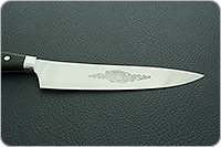 Кухонный нож Поварской цельнометаллический накладки текстолит
, 100х13м, алюминий : фото 7