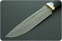 Нож Селигер наборная кожа, elmax, латунь : фото 3