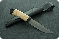 Нож Шашлычный малый карельская береза, эп-766, текстолит : фото 10