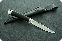 Нож Заноза граб - черное дерево, elmax, алюминий : фото 10