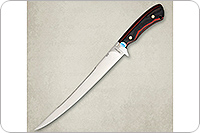 Нож Мастер-Фиш накладки микарта, 95х18, алюминий : фото 5