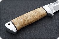 Мачете Ицыл карельская береза, 95х18, алюминий : фото 5