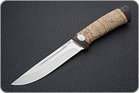 Нож стрелец береста, 95х18, текстолит : фото 2