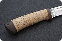 Нож стрелец береста, 95х18, текстолит : фото 5