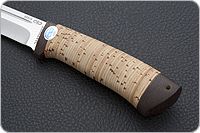 Нож стрелец береста, 95х18, текстолит : фото 6
