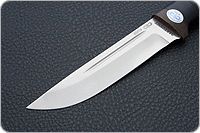 Нож Бекас наборная кожа, 95х18, текстолит : фото 3